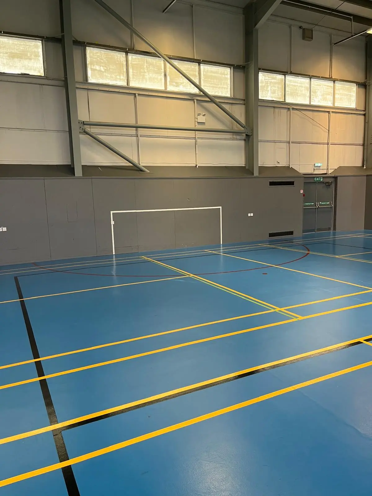 sports hall portrait